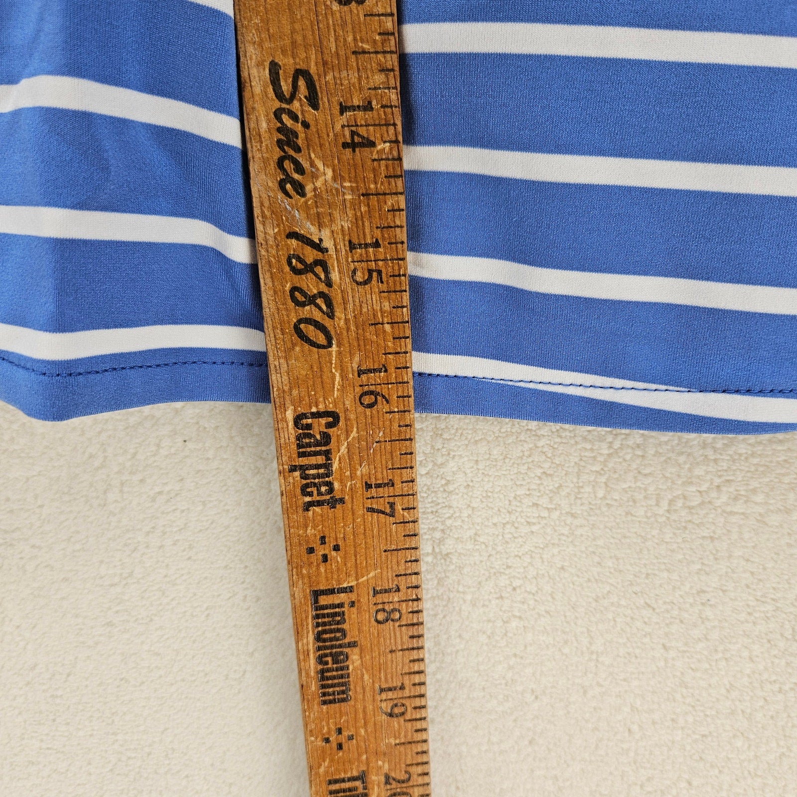 RLX RALPH LAUREN WOMEN'S MEDIUM GOLF CONCELPT 1 SKORT BLUE WHITE STRIPES NWT