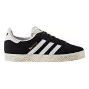 ADIDAS Original Kids' 5.5 CORE BLACK Gazelle Suede Black/White BB2502 NIB