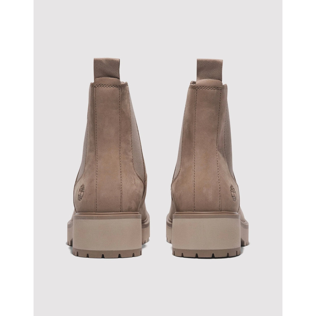 TIMBERLAND WOMEN'S 11 WIDE CARNABY COOL MID CHELSEA BOOT TAUPE GRAY NIB