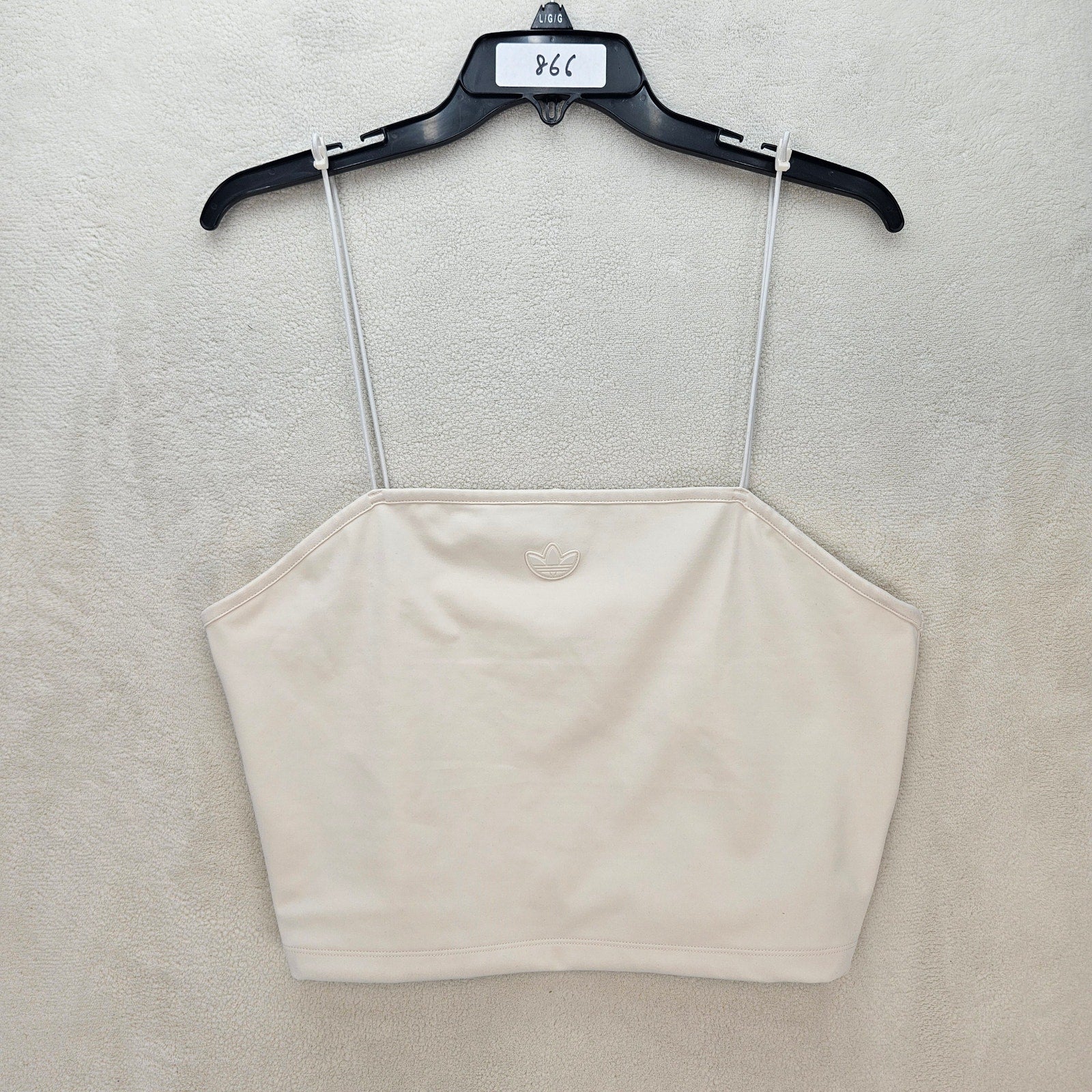 ADIDAS ORIGINALS WOMEN'S XL ELASTIC TOP CHALK WHITE NWT
