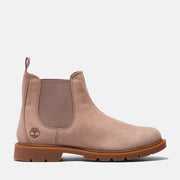 TIMBERLAND WOMEN'S 7.5 LINDEN WOODS MID CHELSEA BOOT TAUPE GRAY NIB