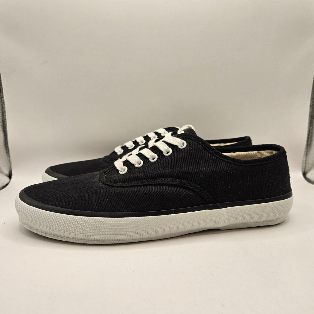 REPRODUCTION OF FOUND MEN'S 44 U.S. NAVY MILITARY TRAINER BLACK 5851TWF NWOB
