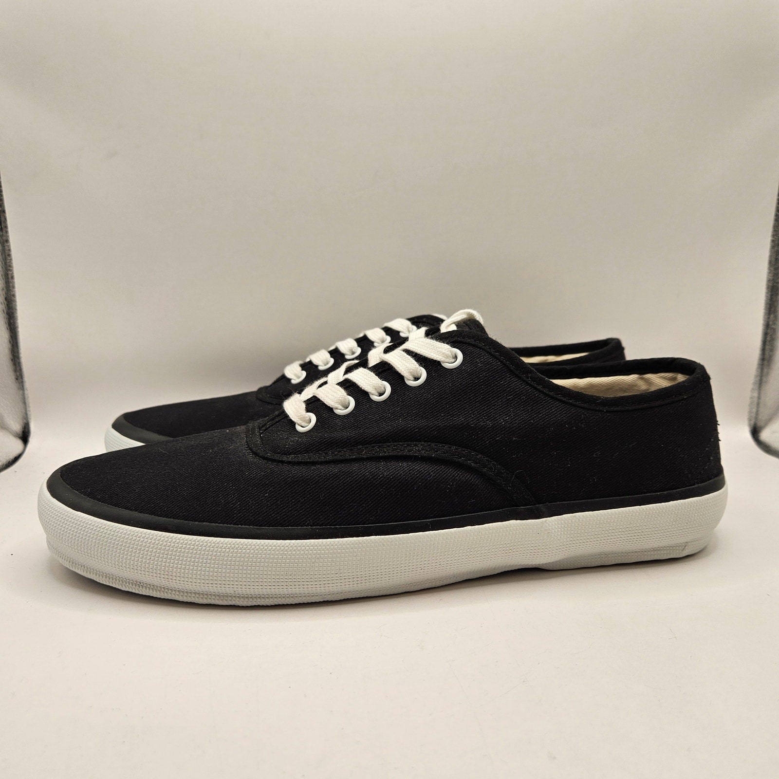 REPRODUCTION OF FOUND MEN'S 44 U.S. NAVY MILITARY TRAINER BLACK 5851TWF NWOB