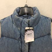 LEVI'S WOMEN'S MEDIUM WESTERN BUBBLE DOWN VEST 600 FILL POWER NWT