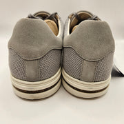 BIRKENSTOCK MEN'S 10 BEND LOW LIGHT GREY TEXTILE LOW TOP SNEAKER MADE IN GERMANY