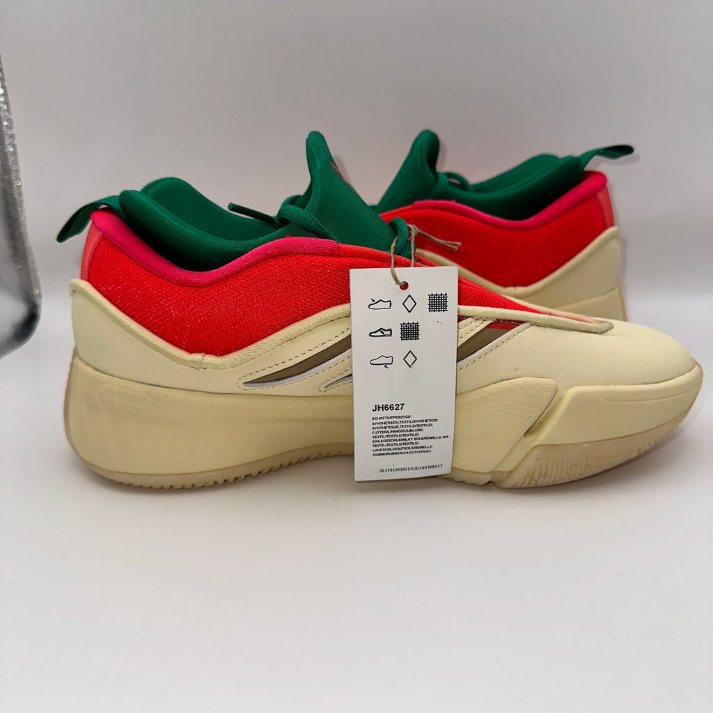 Adidas Dame 9 Basketball Shoes JH6627 Mens 5 Egg Nog
