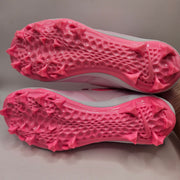 NIKE JORDAN MEN'S 11 STADIUM 90 LOW TD FOOTBALL CLEATS PINK FOAM NWOB HQ0210-600