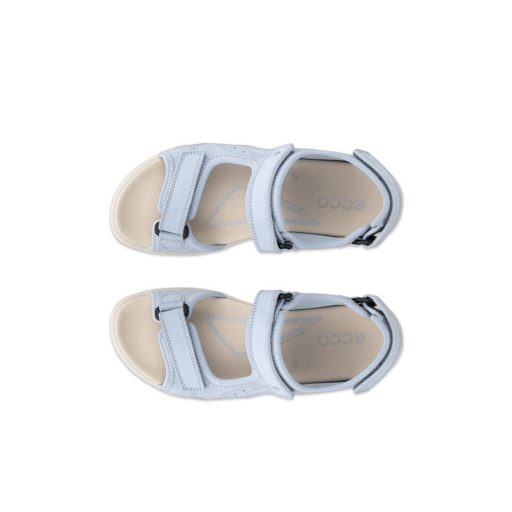 ECCO WOMEN'S 41 ONROADS 3 STRAPS SANDAL DUSTY BLUE NIB NO LID 69004302434