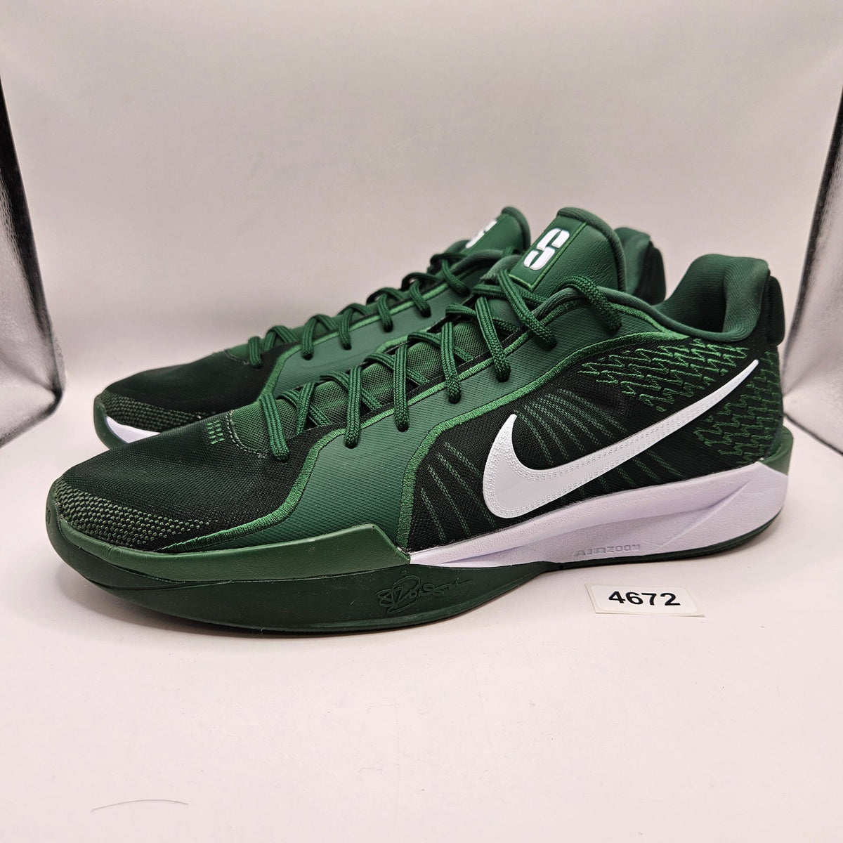 NIKE WOMEN'S 14.5 MEN'S 13 SABRINA 2 TB PROMO GORGE GREEN WHITE HM5038-301
