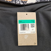 LOT OF 2 - NIKE GIRLS XL DRI-FIT SKORT BEIGE BLACK BUILT IN SHORTS NWT
