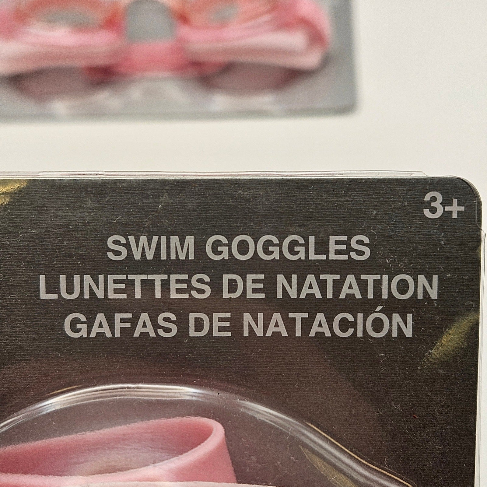 2X DISNEY 3+ PINK KIDS SWIM GOGGLES MINNIE MOUSE