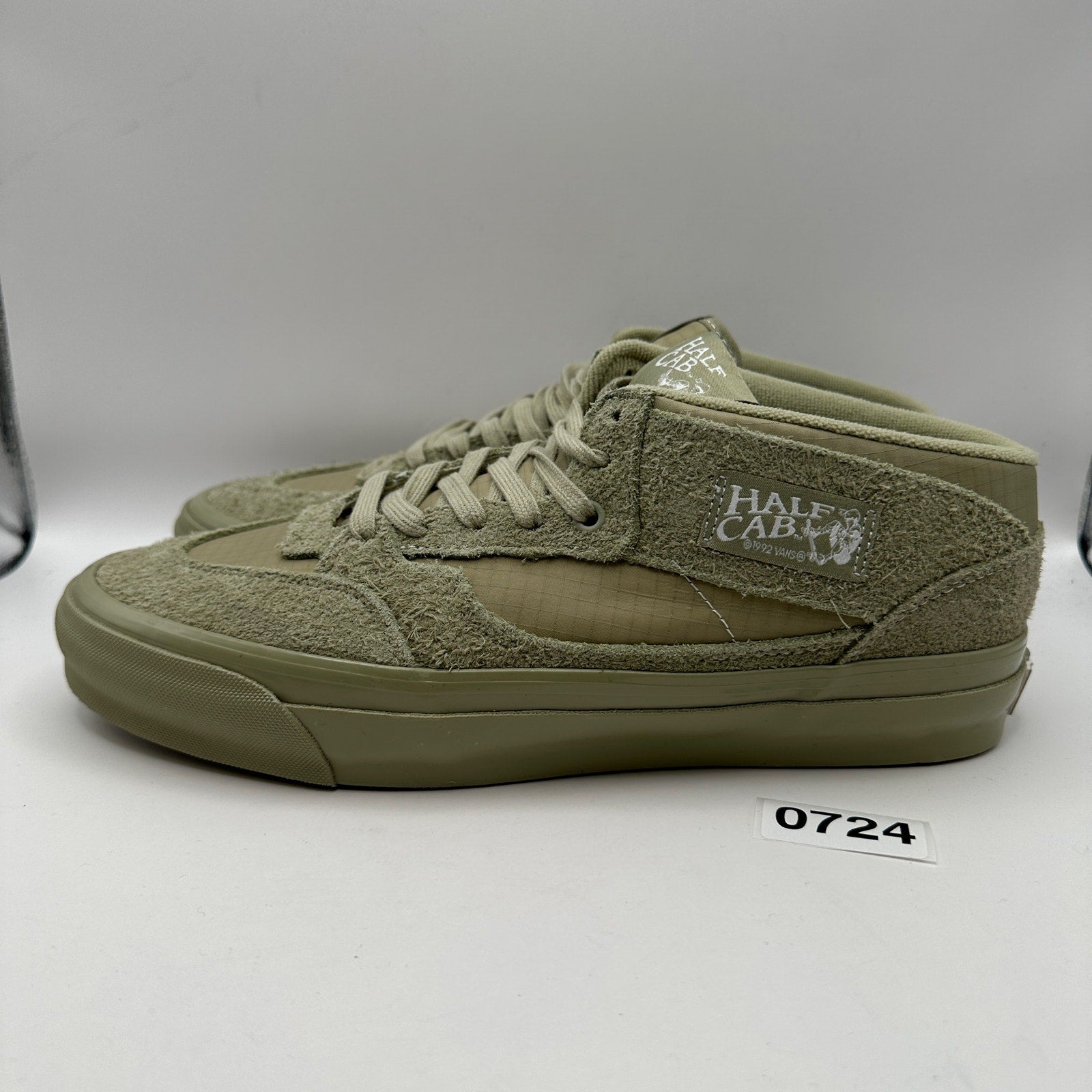 Vans Premium Half Cab 33 MEN'S 10.5 Hairy Suede Pack - Elm Tan