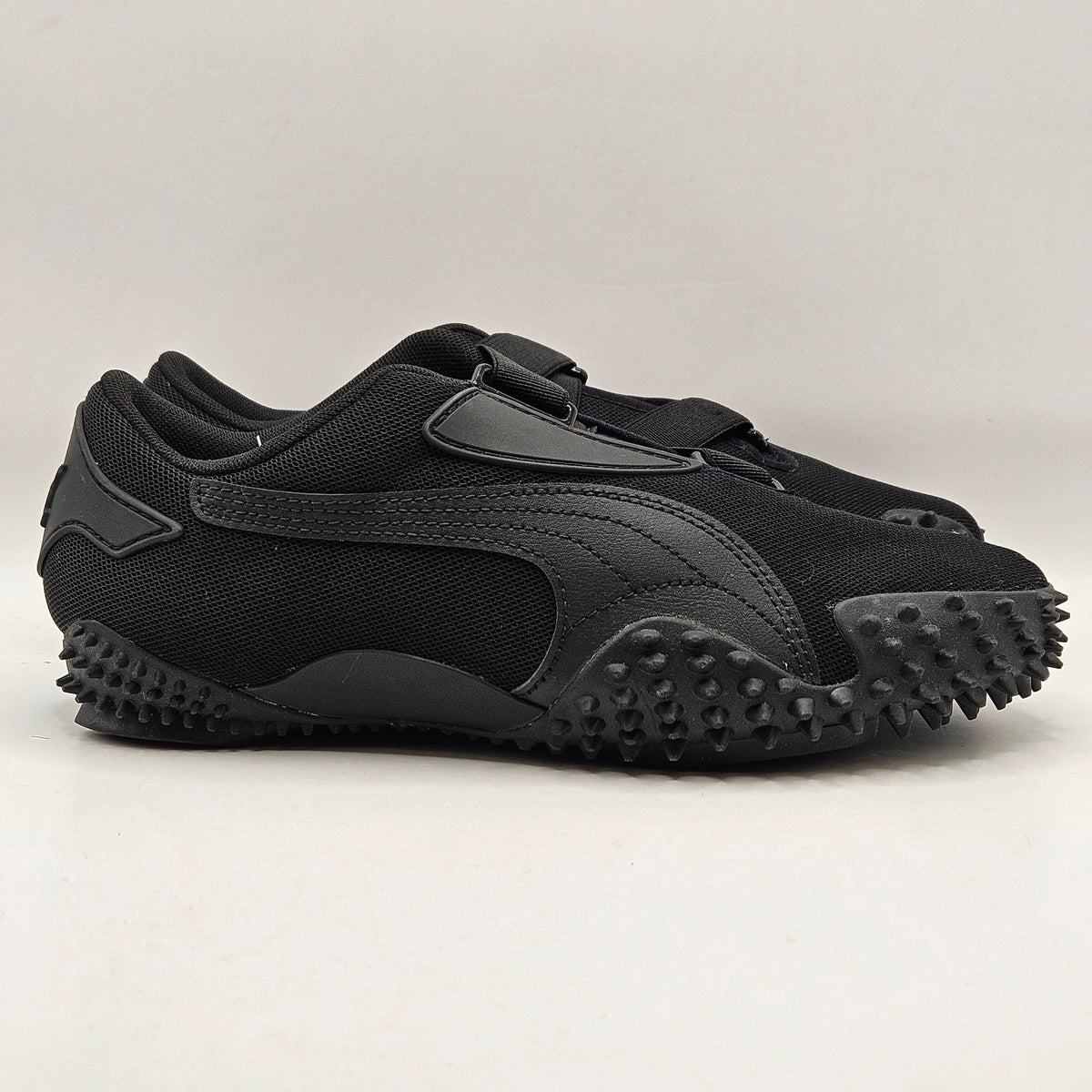 PUMA WOMEN'S 8 MEN'S 6.5 MOSTRO TRIPLE BLACK 403729-02 STRAP ON