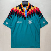 ADIDAS MEN'S SMALL GERMANY 1994 FIFA AWAY SOCCER JERSEY JZ6941 GREEN