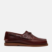 TIMBERLAND WOMEN'S 6 CLASSIC BOAT SHOE BURGUNDY FULL GRAIN TB0A2Q9XEIW NIB