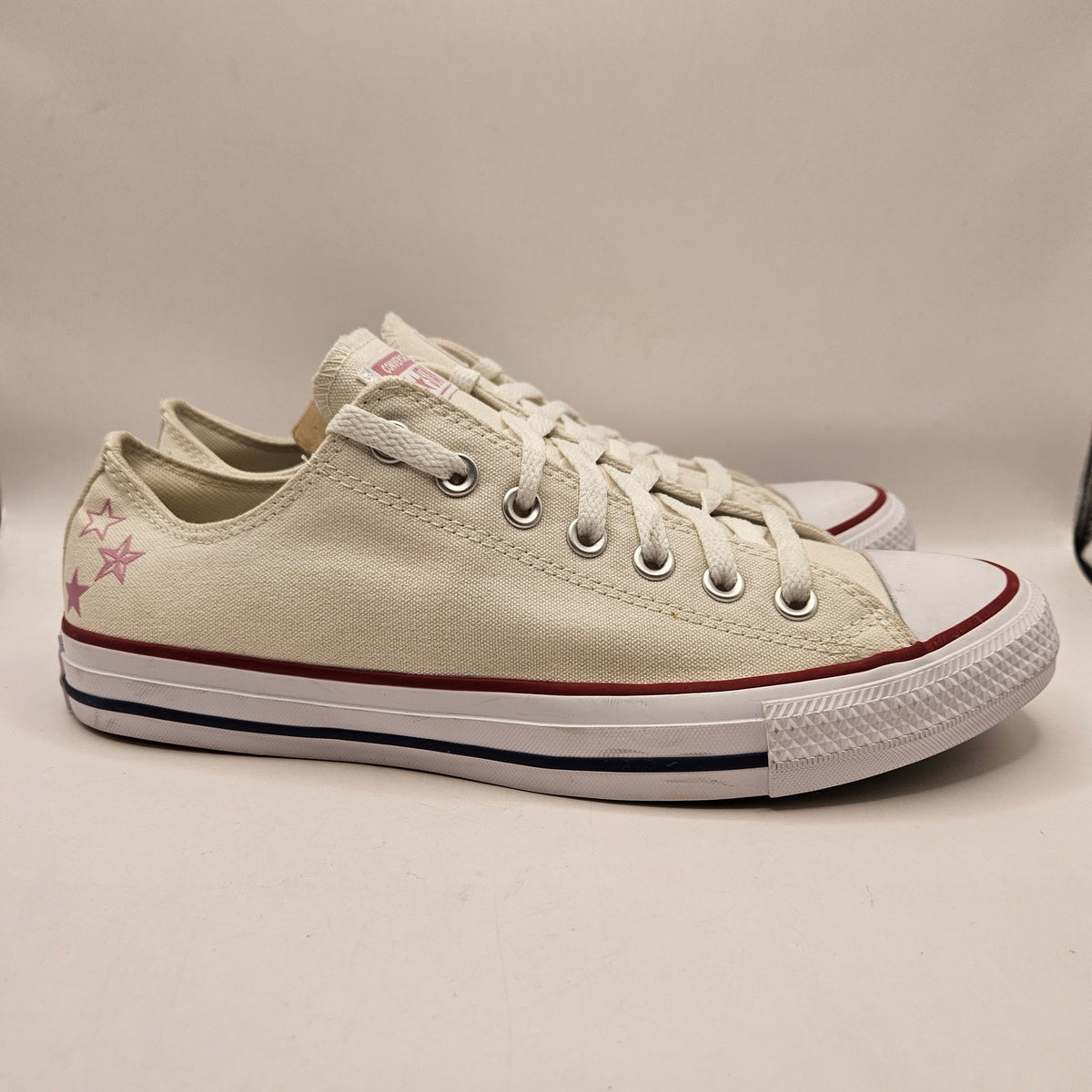 CONVERSE WOMEN'S 10.5 CHUCK TAYLOR ALL STAR CELETIAL SNKR VINTAGE WHITE A15504F