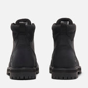 TIMBERLAND MEN'S 9.5 BRITTON ROAD MID LACE UP WATERPROOF FULL GRAIN BOOT BLK NIB