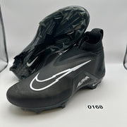 NIKE Men's 9.5 Alpha Menace ELITE 3 Football Cleats Black DM1792-004