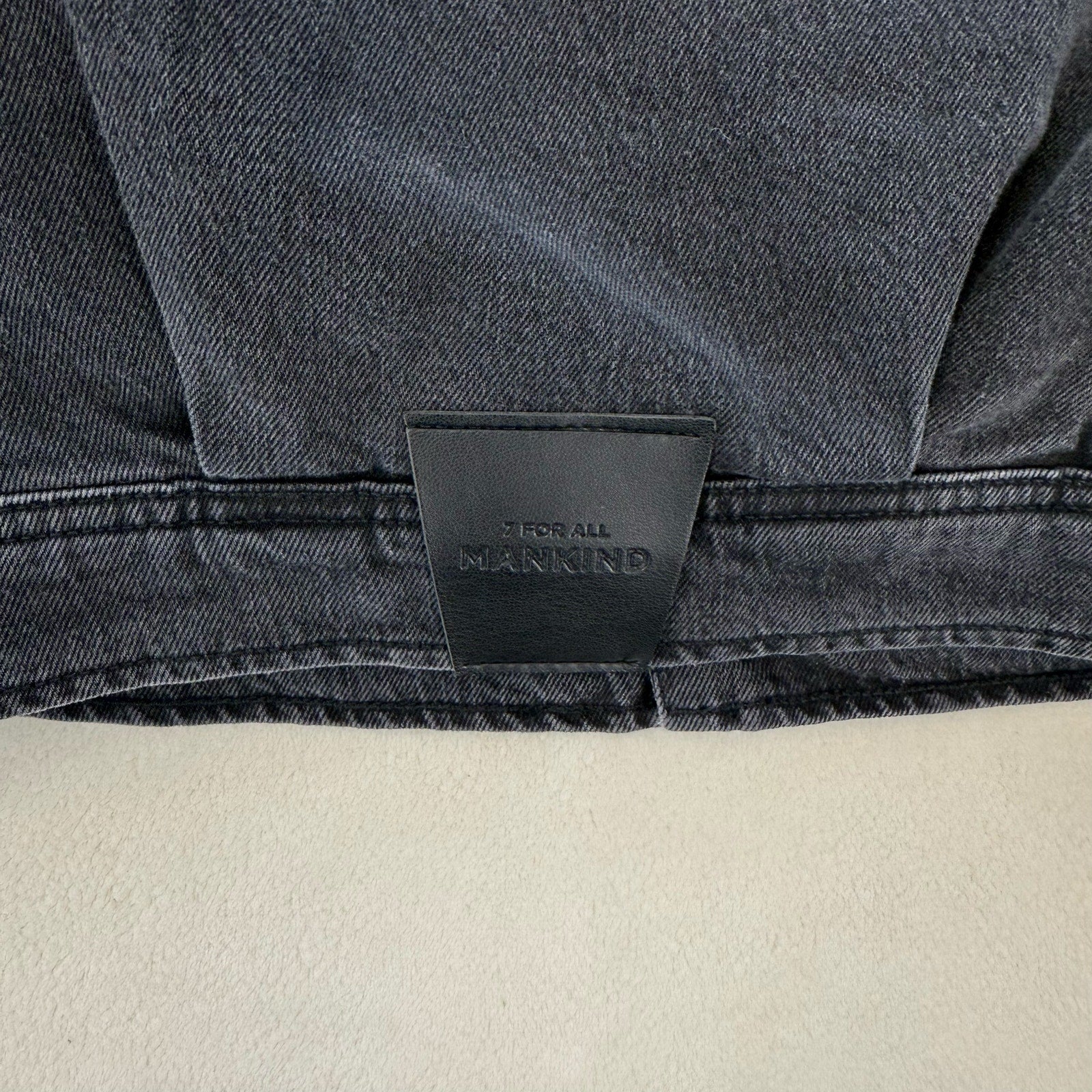 7 FOR ALL MANKIND X AFTERHOURS WOMEN'S SMALL QUILTED DENIM JACKET $248