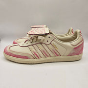 ADIDAS WOMEN'S 8.5 ORIGINALS SAMBA LT DISTRESSED PACK PINK CREAM WHITE JR5998