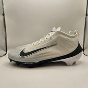 NIKE MEN'S 12 WIDE AIR VAPOR ELITE 1 FOOTBALL CLEATS WHITE BLACK HV2724-100 NWOB