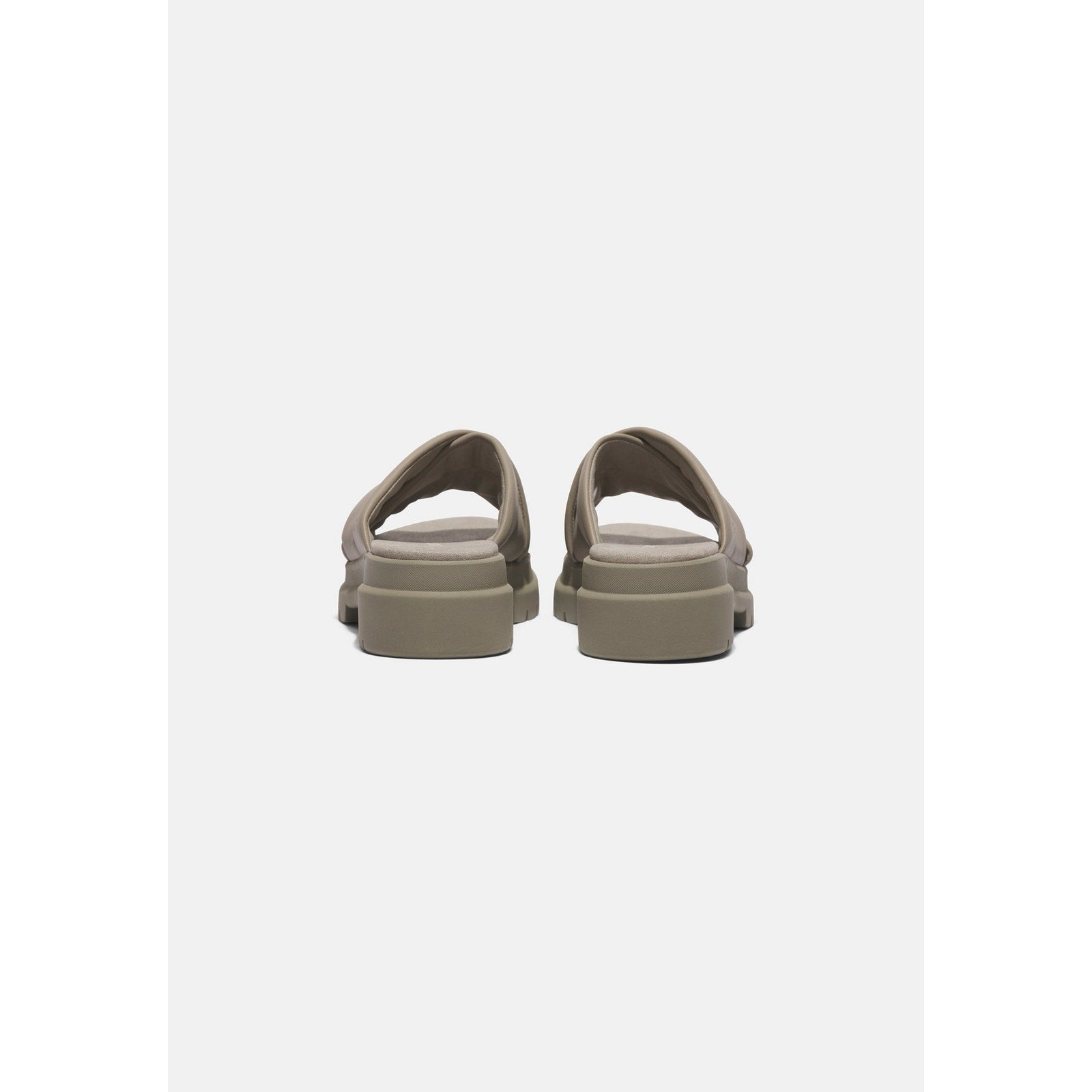 TIMBERLAND WOMEN'S 9.5 LONDON VIBE SLIDE LIGHT TAUPE FULL GRAIN NIB