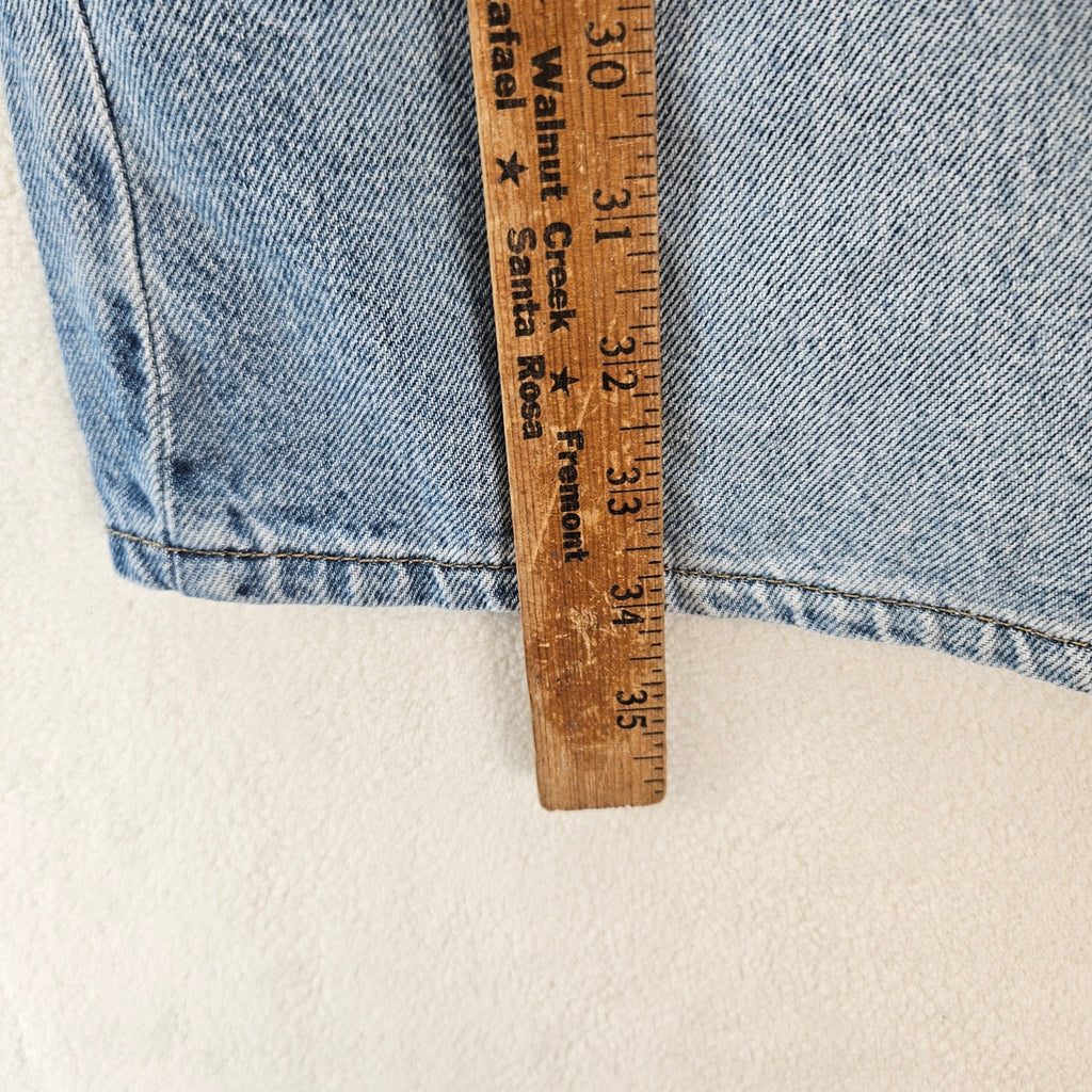 LEVI'S WOMEN'S MEDIUM PREMIUM LIGHT WASH UTILITY SHORTALLS NWT