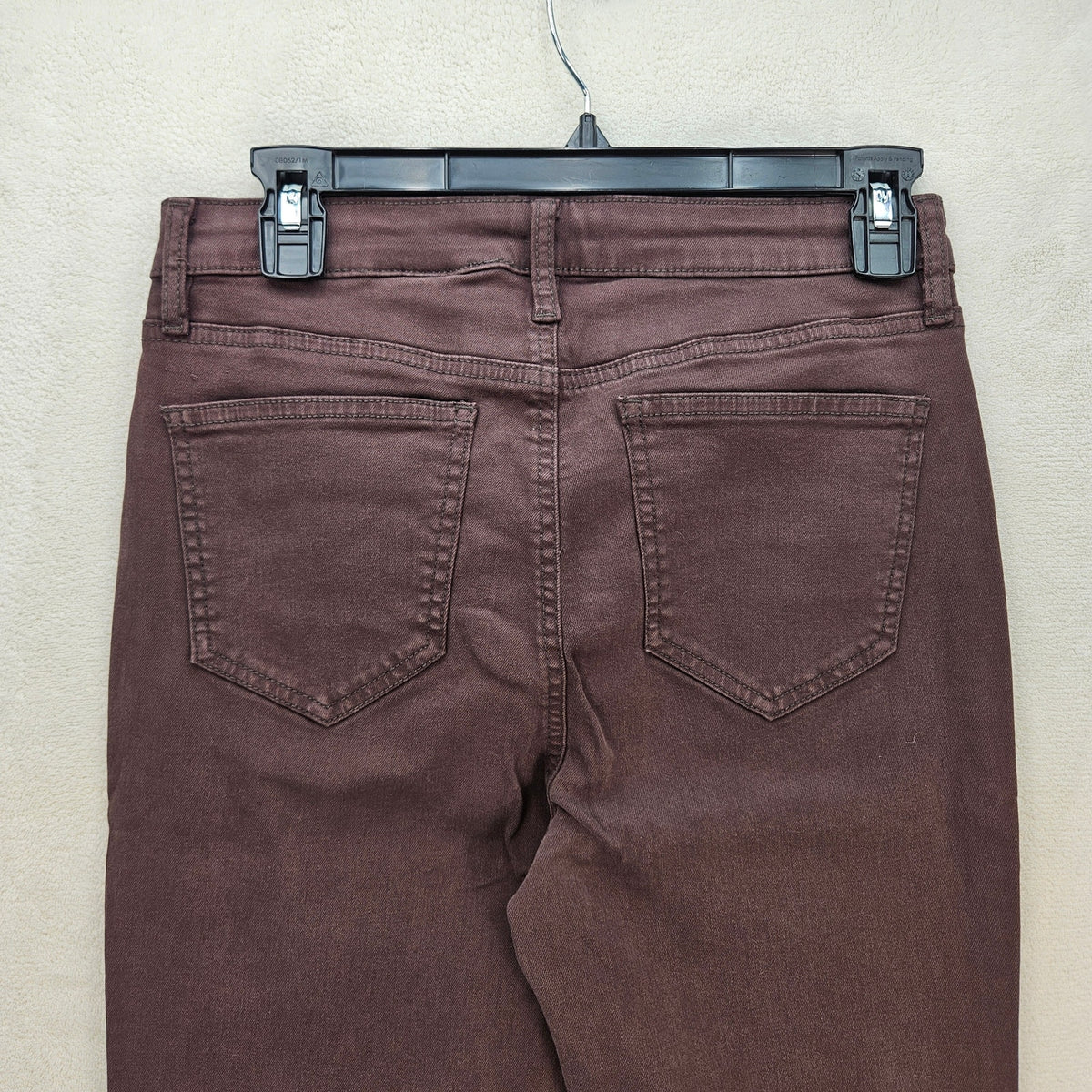 BUFFALO DAVID BITTON WOMEN'S 4 HIGH RISE SKINNY LEG STRETCH PANT DARK OAT NWT