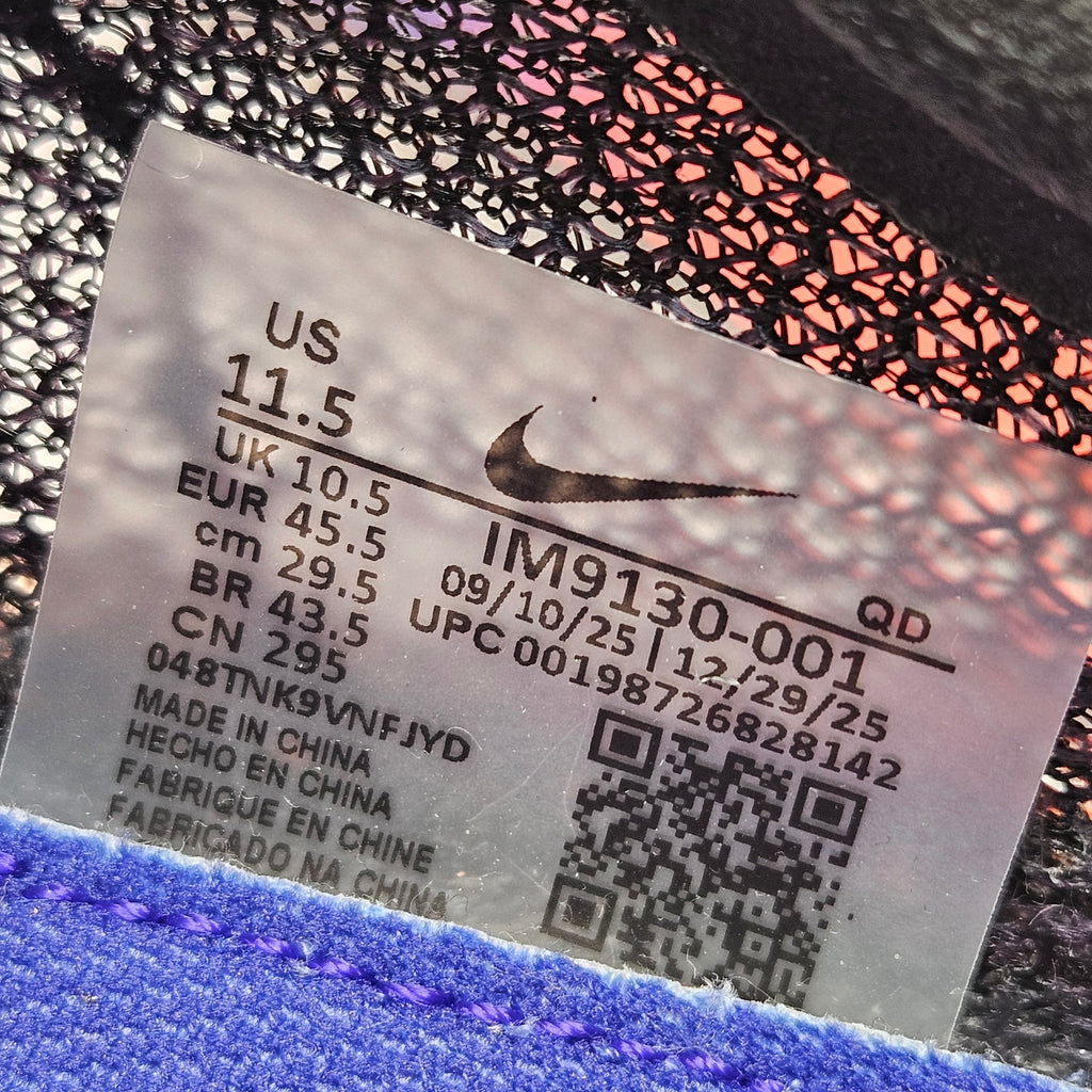NIKE MEN'S 11.5 AIR ZOOM VICTORY 2 GLAM TRACK & FIELD SPIKES NWOB NO BAGS