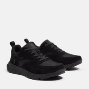 TIMBERLAND MEN'S 12 VOYAGER PARK LOW LACE SNEAKER BLACKOUT MESH NIB