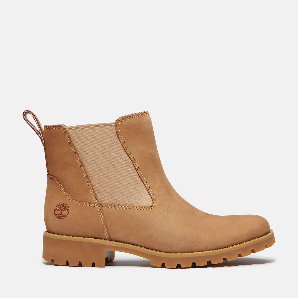 TIMBERLAND WOMEN'S 8.5 ELLENDALE CHELSEA BOOTS MEDIUM BROWN NIB
