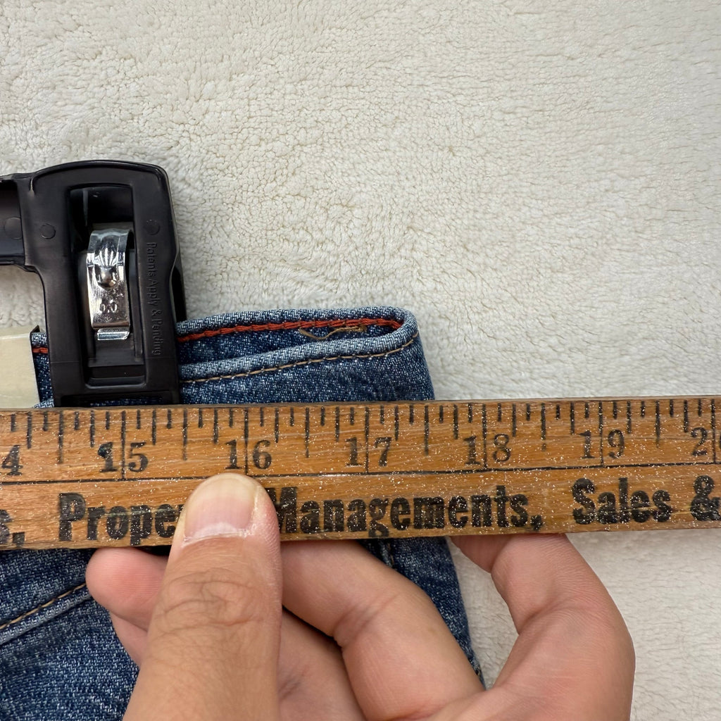 LUCKY BRAND X GOLD RUSH SERIES RARE 33X30 MENS TAPER JEANS VINTAGE STYLE