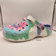 CROCS MEN'S 13 BAYA LINED TIE DYE GRAPHIC CLOG NWT 207329