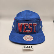 MITCHELL & NESS OSFM WEST ALL STAR CAMPER CAP VINTAGE ADJUSTABLE NWT