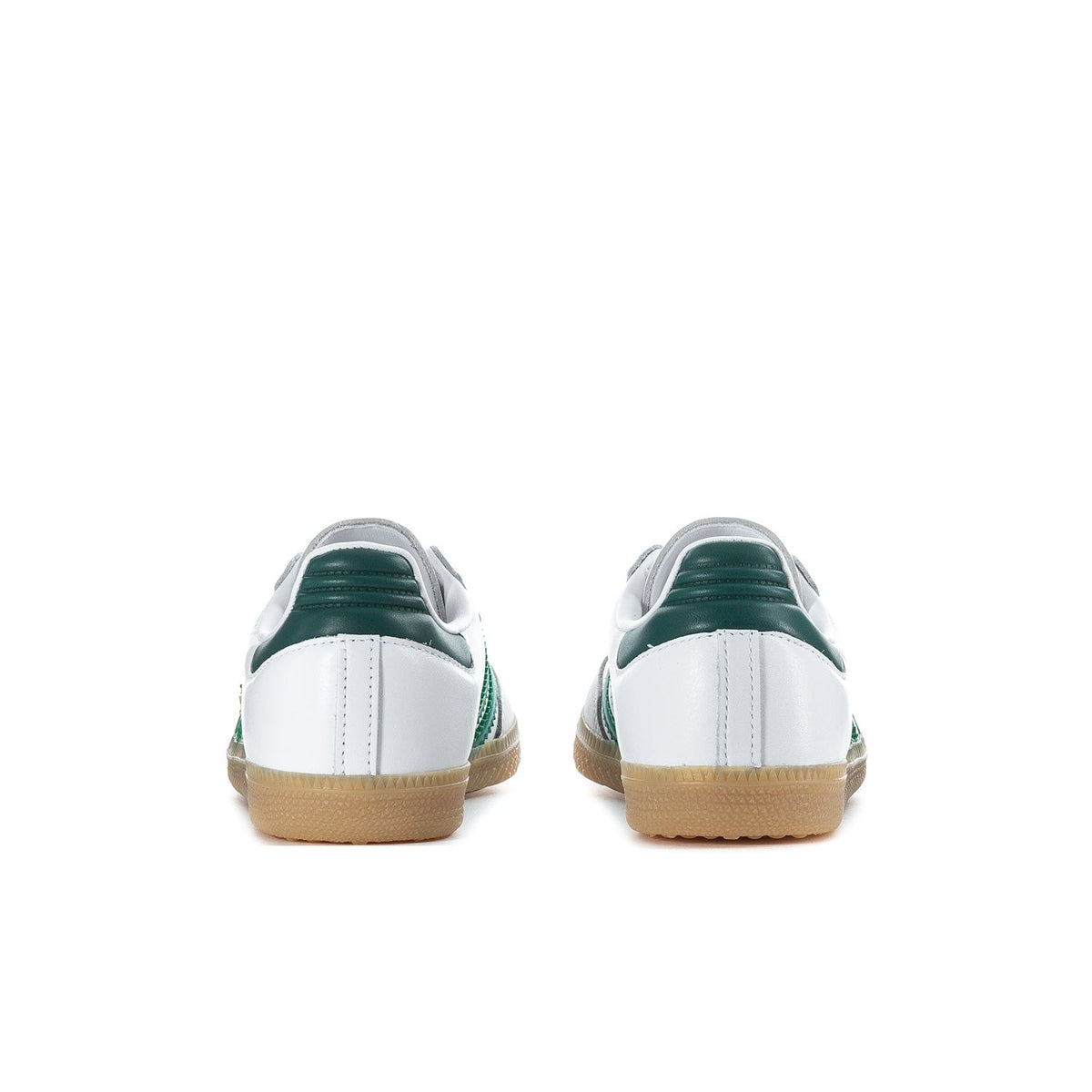 ADIDAS ORIGINALS WOMEN'S 9.5 SAMBA OG WHITE COLLEGIATE GRN GLD EMBLEM IH6630 NIB