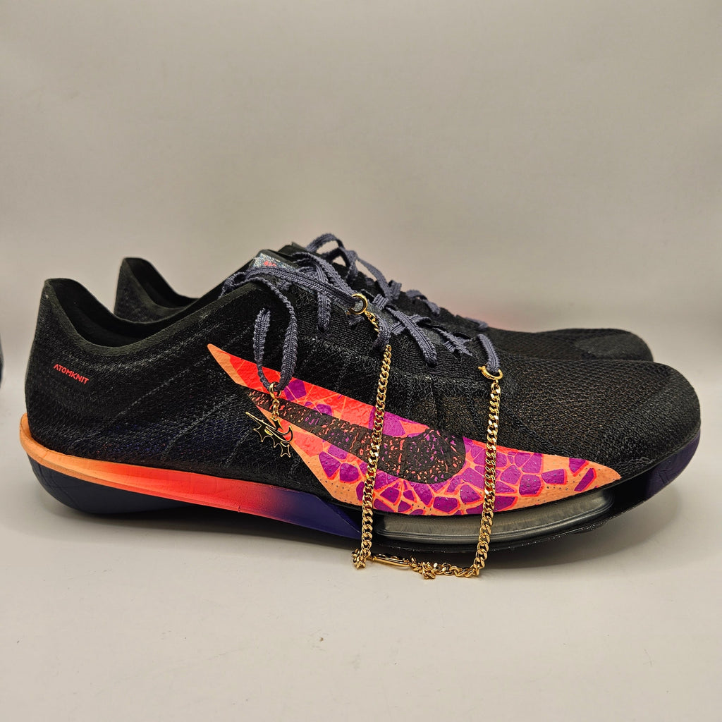 NIKE MEN'S 11.5 AIR ZOOM VICTORY 2 GLAM TRACK & FIELD SPIKES NWOB NO BAGS