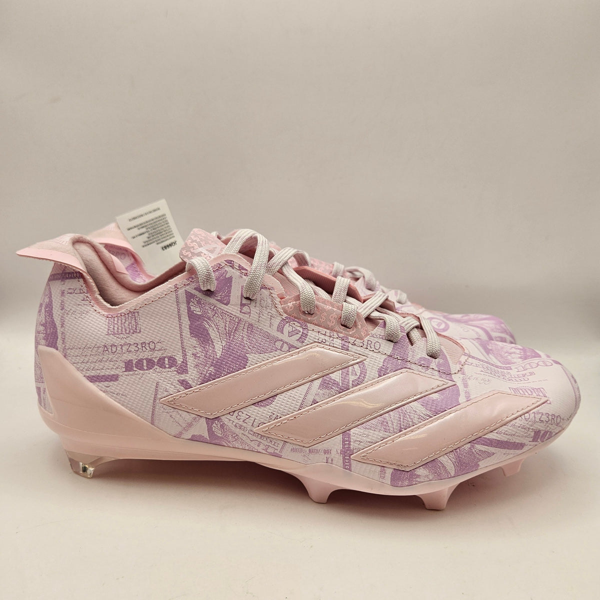 ADIDAS MEN'S 8 ADIZERO ELECTRIC 2 CURRENCY PINK JQ6683 NWOB