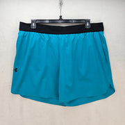 UNDER ARMOUR MEN'S XXL PEAK WOVEN VANISH ELITE 6" ACTIVE SHORTS TURQUOISE NWT