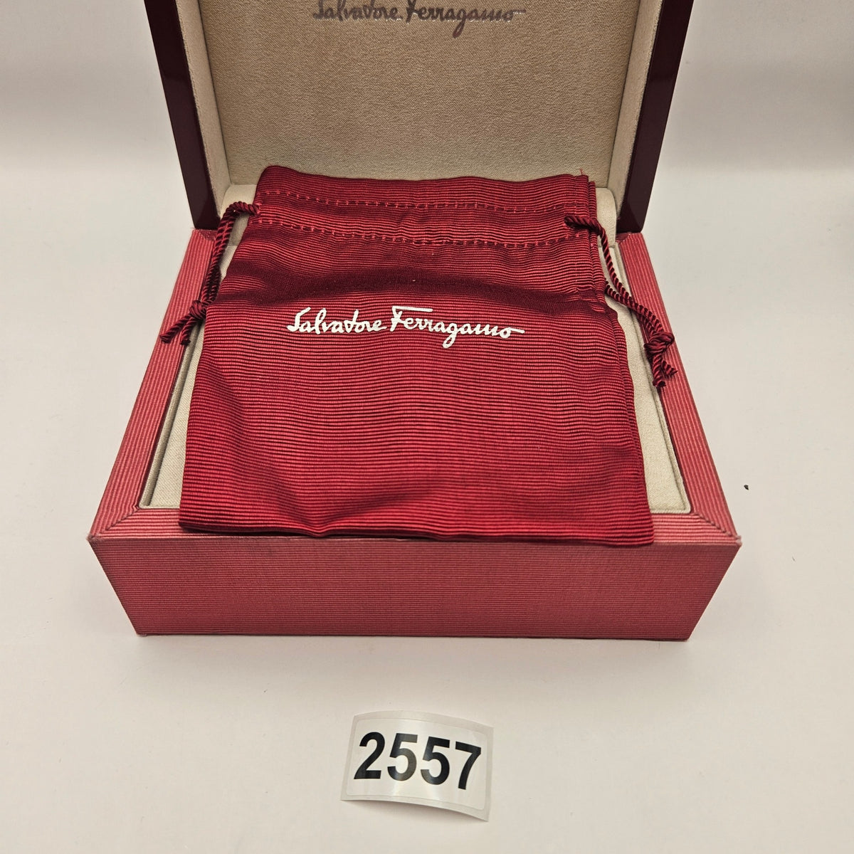SALVATORE FERRAGAMO SFHQ00620 ORA LADIES WATCH SAPPHIRE QUARTZ NIB