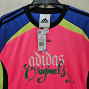 ADIDAS MEN'S LARGE ORIGINALS SPIDERS GOALKEEPER LOOSE LONG SLEEVE JERSEY JW0203