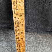 VANS WOMEN'S XXL BLACK OVERALL SIRELLE BLACK COTTON RELAXED FIT