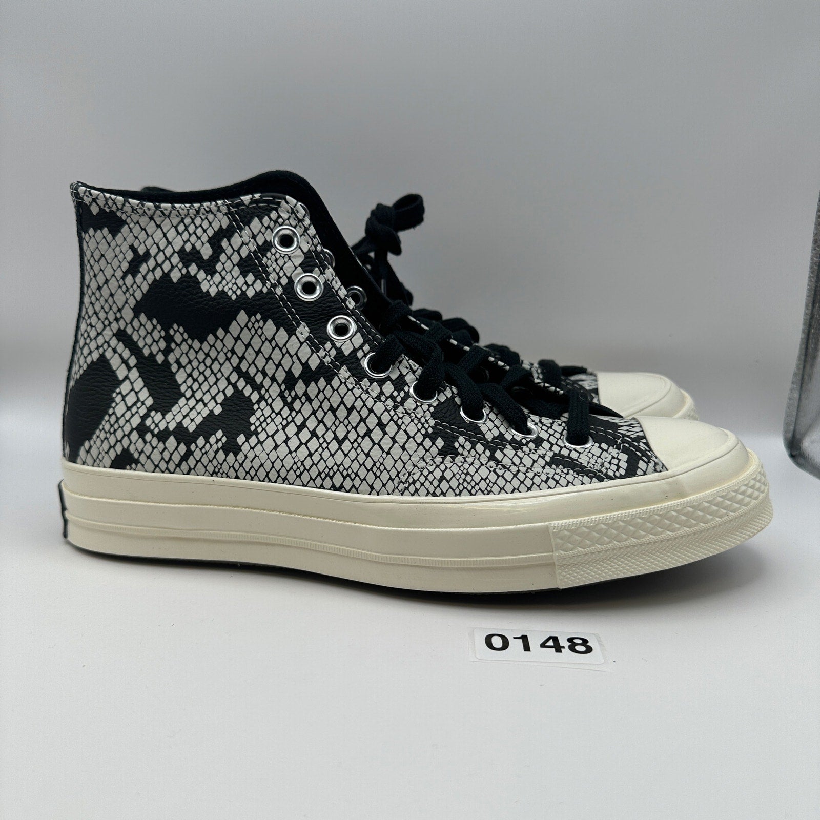 CONVERSE Womens 10 1970s Hi Leather Python Digital Camo