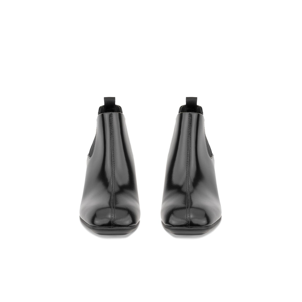 ECCO WOMEN'S 41 SCULPTED ALBA BLOCK 65 CHELSEA SHINE BLACK NIB 23482301001