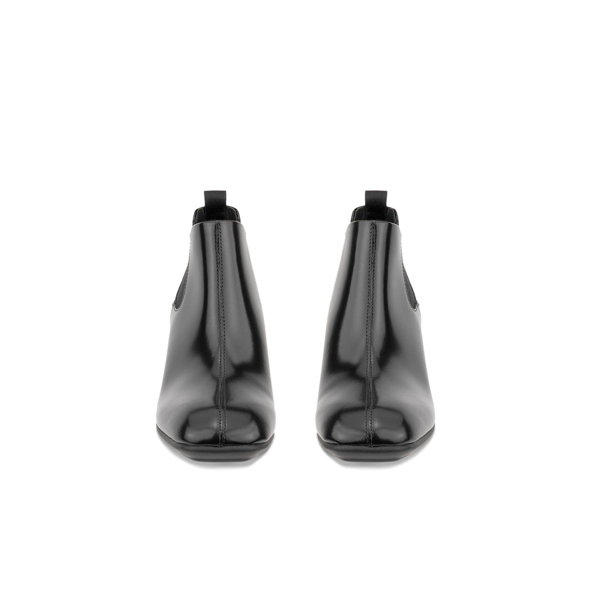 ECCO WOMEN'S 41 SCULPTED ALBA BLOCK 65 CHELSEA SHINE BLACK NIB 23482301001