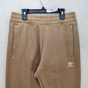ADIDAS ORIGINALS MEN'S SMALL KHAKI SWEATPANTS JW3614 NWT