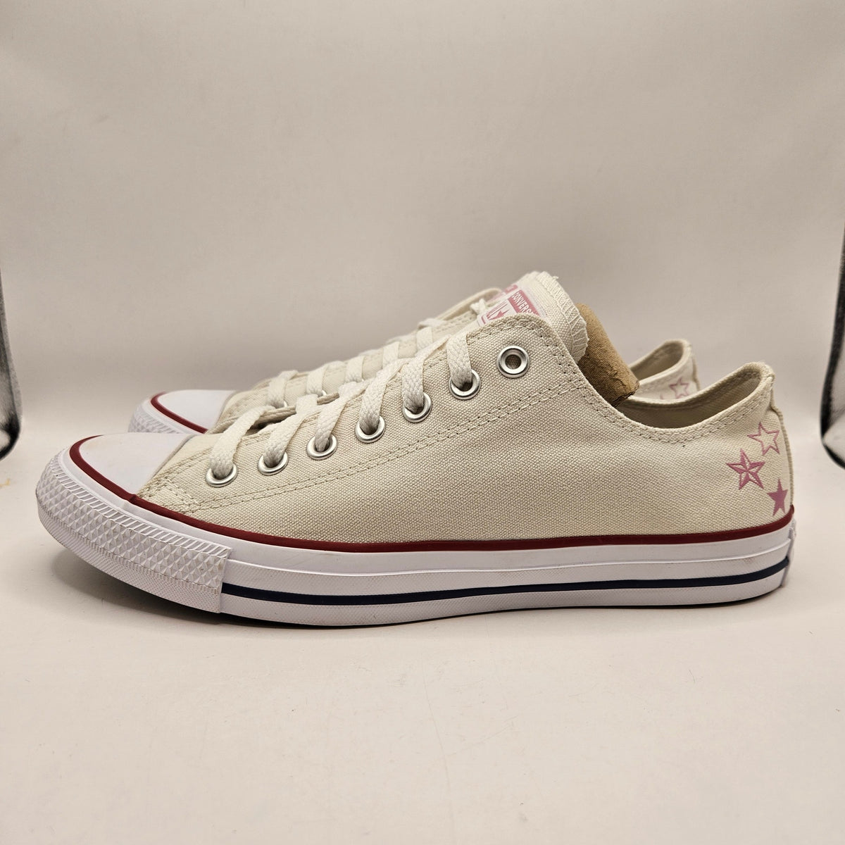 CONVERSE WOMEN'S 10.5 CHUCK TAYLOR ALL STAR CELETIAL SNKR VINTAGE WHITE A15504F