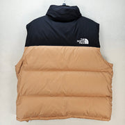 THE NORTH FACE MEN'S XXL 1996 NUPTSE 700 DOWN PUFFER VEST ALMOND BUTTER NWT $230