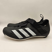 ADIDAS MEN'S 8.5 INDOOR CYCLING CORE BLACK WHITE SHOES GX6544 NWOB