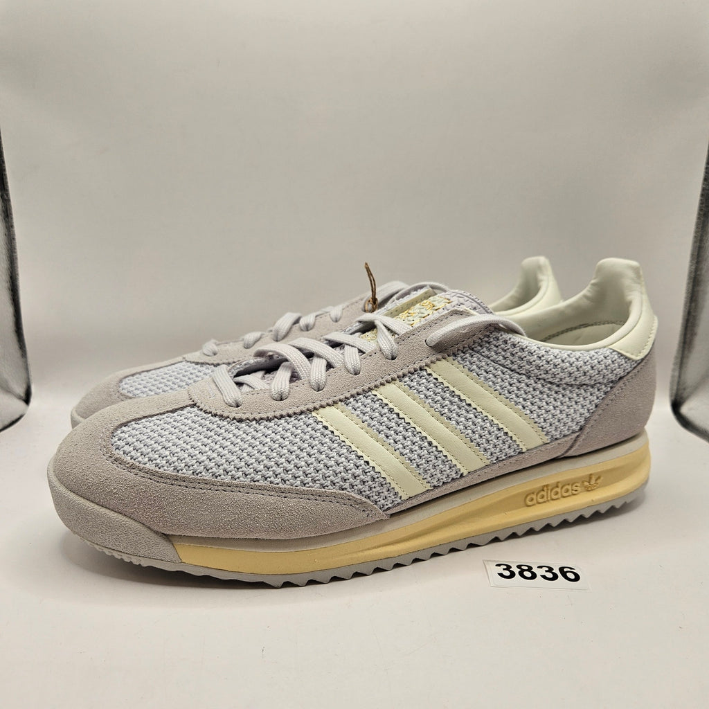 ADIDAS ORIGINALS MEN'S 10.5 SL72 RS GREY WHITE RETRO CASUAL SNEAKERS NWOB JR8773