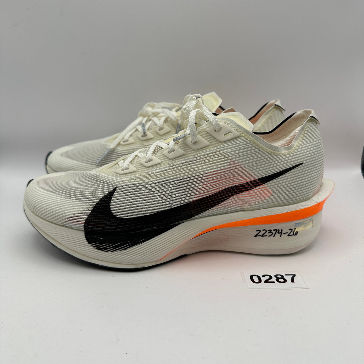 NIKE Women's 8 ZoomX Vaporfly Next% 4 Sail Orange Running HF6411-100